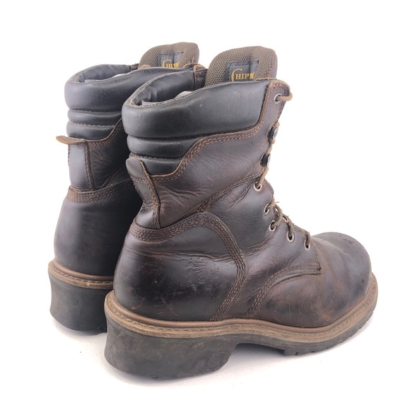 Chippewa Hador 8" Steel Toe Logger Work Boots 9.5M - Picture 5 of 15